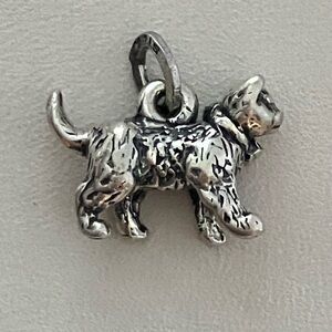 Sterling Silver Cat Charm